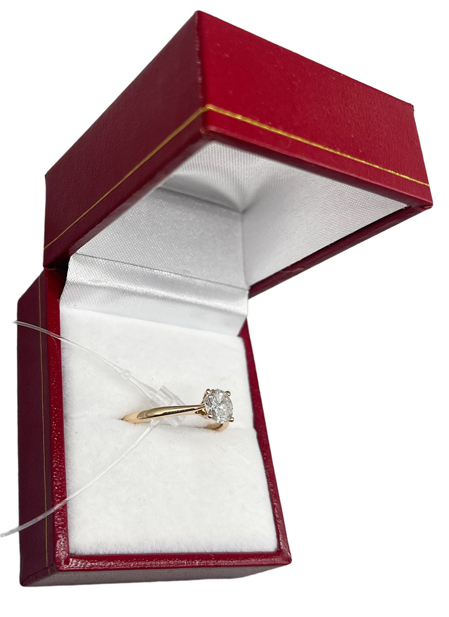 Brilliant-Cut 0.75ct Diamond Solitaire Ring in 18ct Gold